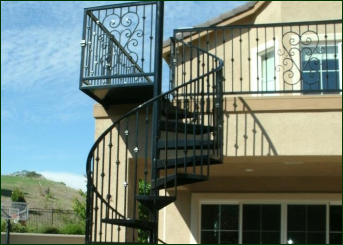 Wrought Iron Stair Railings - Denver