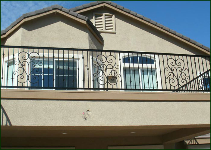 Wrought Iron Stair Railings - Denver