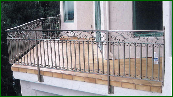 Wrought Iron Stair Railings - Denver